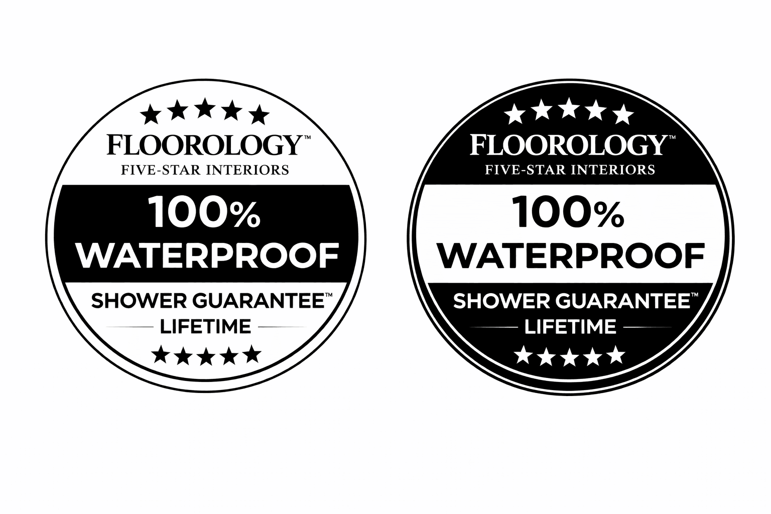 waterproof shower badge floorology